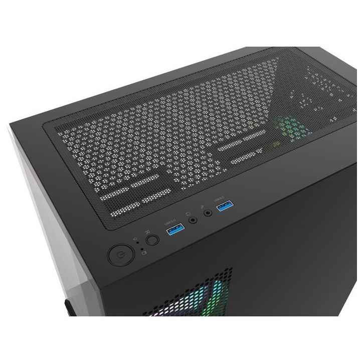 THERMALTAKE - CA-1Z4-00M1WN-WS - View 170 WS ARGB - Boitier PC sans alimentation - Mini tour - Format Micro-ATX - Noir THERMALTAKE - CA-1Z4-00M1WN-WS - View 170 WS ARGB - Boitier PC sans alimentation - Mini tour - Format Micro-ATX - Noir