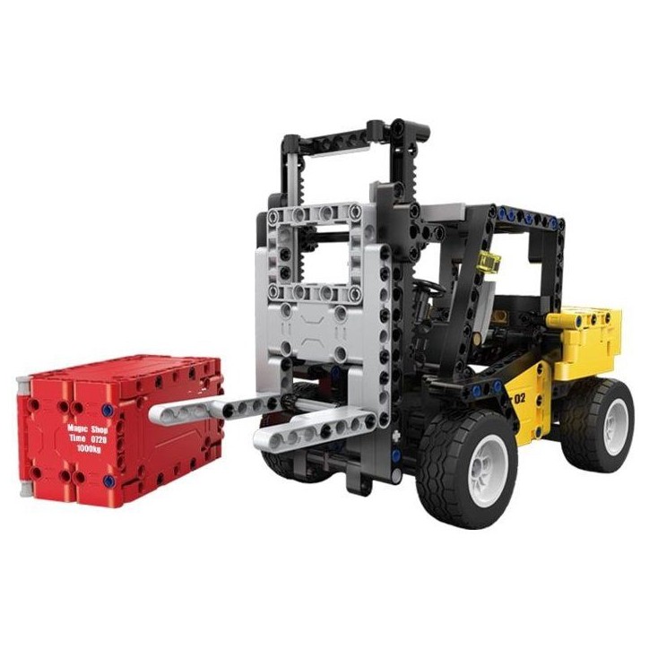 CADA Construction - Jeu de construction - Chariot élévateur - 388 pieces - Des 8 ans CADA Construction - Jeu de construction - Chariot élévateur - 388 pieces - Des 8 ans
