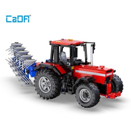 CADA Master - Jeu de construction - Tracteur agricole - Échelle 1:17