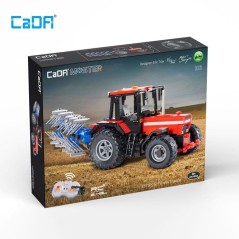 CADA Master - Jeu de construction - Tracteur agricole - Échelle 1:17