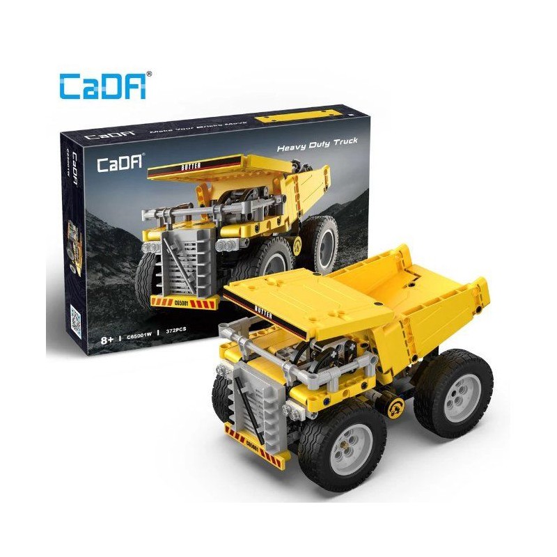 CADA Construction - Jeu de construction - Camion-benne - 372 pieces -