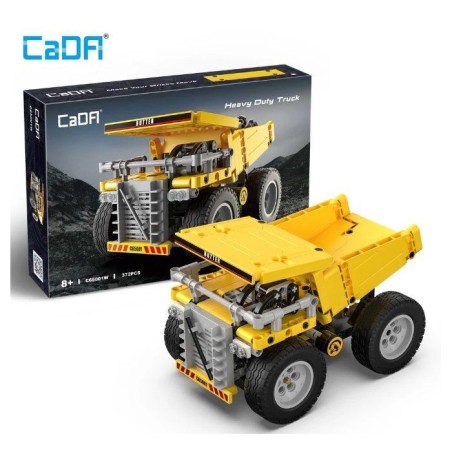 CADA Construction - Jeu de construction - Camion-benne - 372 pieces -