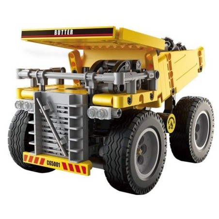 CADA Construction - Jeu de construction - Camion-benne - 372 pieces - Des 8 ans