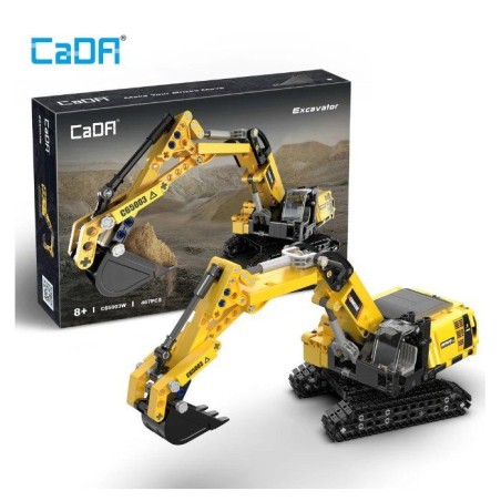 CADA Construction - Jeu de construction - Pelleteuse - 467 pieces - De