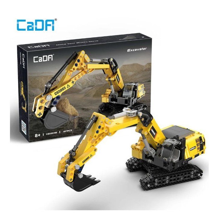 CADA Construction - Jeu de construction - Pelleteuse - 467 pieces - Des 8 ans CADA Construction - Jeu de construction - Pelleteuse - 467 pieces - Des 8 ans