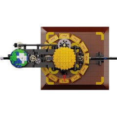 CADA Master - Jeu de construction - Le systeme solaire - 865 pieces -