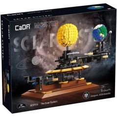 CADA Master - Jeu de construction - Le systeme solaire - 865 pieces -