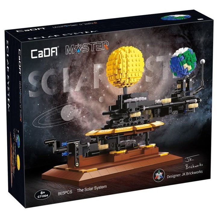 CADA Master - Jeu de construction - Le systeme solaire - 865 pieces - Des 8 ans CADA Master - Jeu de construction - Le systeme solaire - 865 pieces - Des 8 ans