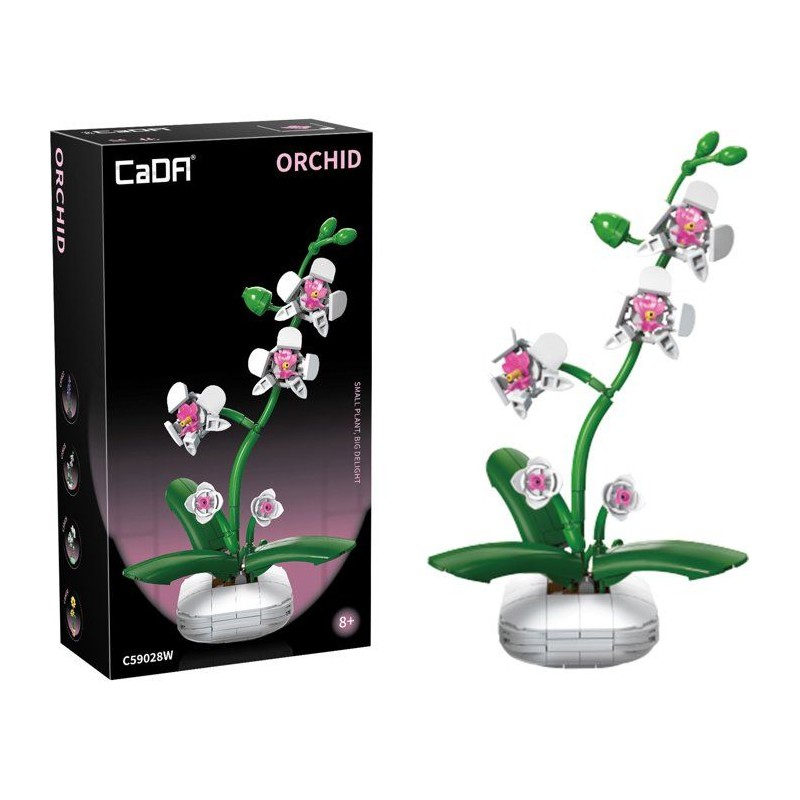 CADA Artiste - Jeu de construction - Plante Orchidée - 237 pieces - D
