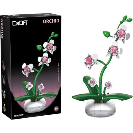 CADA Artiste - Jeu de construction - Plante Orchidée - 237 pieces - D