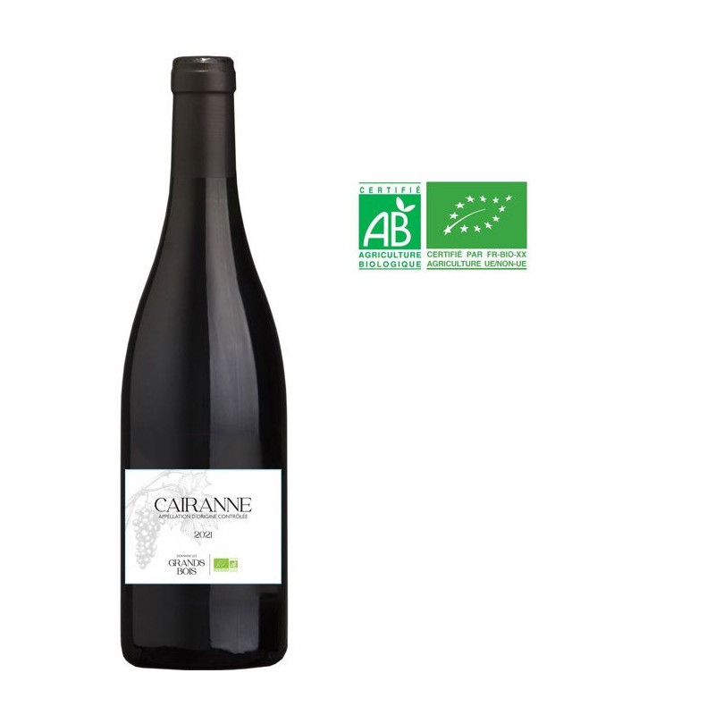 Domaine Les Grands Bois 2021 Cairanne - Vin rouge de le Vallée du Rh