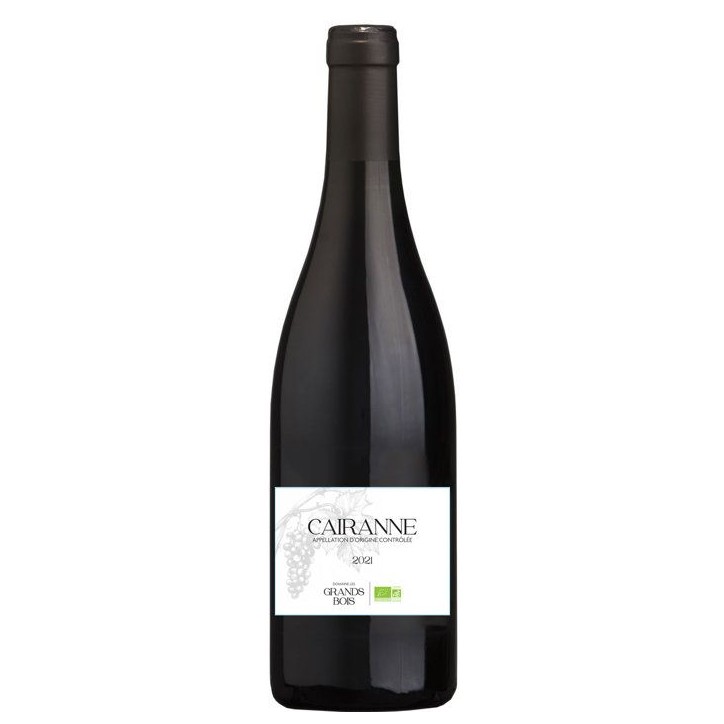 Domaine Les Grands Bois 2021 Cairanne - Vin rouge de le Vallée du Rhône - Bio