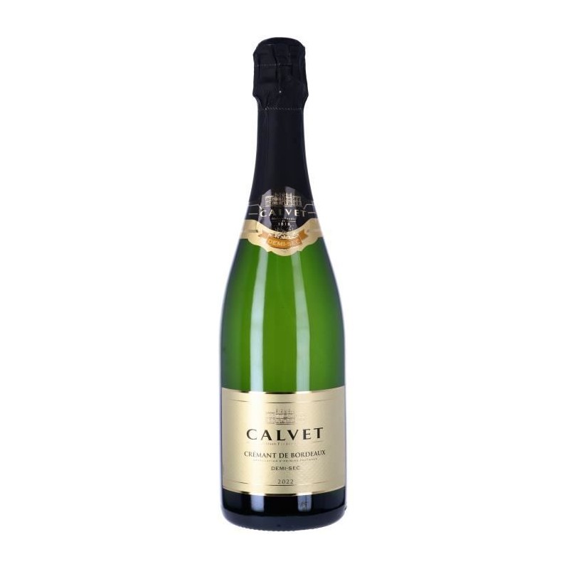 Calvet 2023 Crémant de Bordeaux Blanc Demi-Sec
