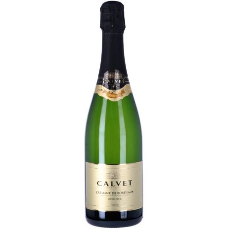 Calvet 2023 Crémant de Bordeaux Blanc Demi-Sec