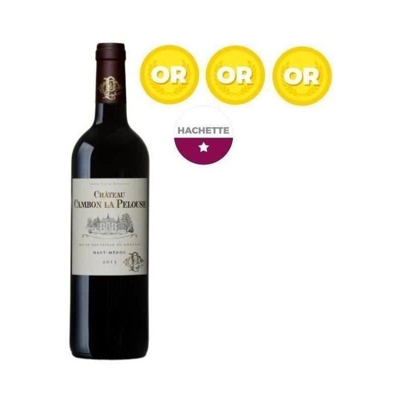 Château Cambon La Pelouse 2013 Haut Médoc Cru Bourgeois - Vin rouge