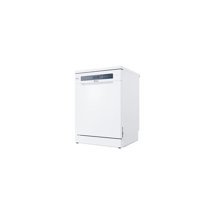 Lave-vaisselle pose libre CANDY CF6C4F2W Rapido - 16 couverts - 44dB - Maxi Cuve - Connecté - Blanc