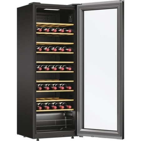 Cave a vin de service - CANDY CW 058 - 58 Bouteilles - Monozone - Connectée - 37 dB - 47,5 x 45 x 128 cm