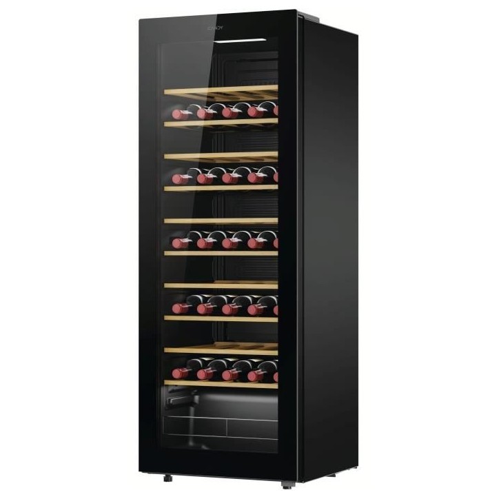 Cave a vin de service - CANDY CW 058 - 58 Bouteilles - Monozone - Connectée - 37 dB - 47,5 x 45 x 128 cm Cave a vin de service - CANDY CW 058 - 58 Bouteilles - Monozone - Connectée - 37 dB - 47,5 x 45 x 128 cm