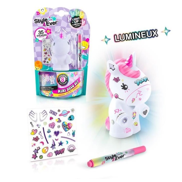 Mini Figurine Lumineuse a Décorer Déco DIY - Loisirs Créatifs pour Enfant Style 4 Ever - OFG 267 - Canal Toys Canal Toys Mini Figurine Lumineuse a Décorer Déco DIY - Loisirs Créatifs pour Enfant Style 4 Ever - OFG 267 - Canal Toys Canal Toys