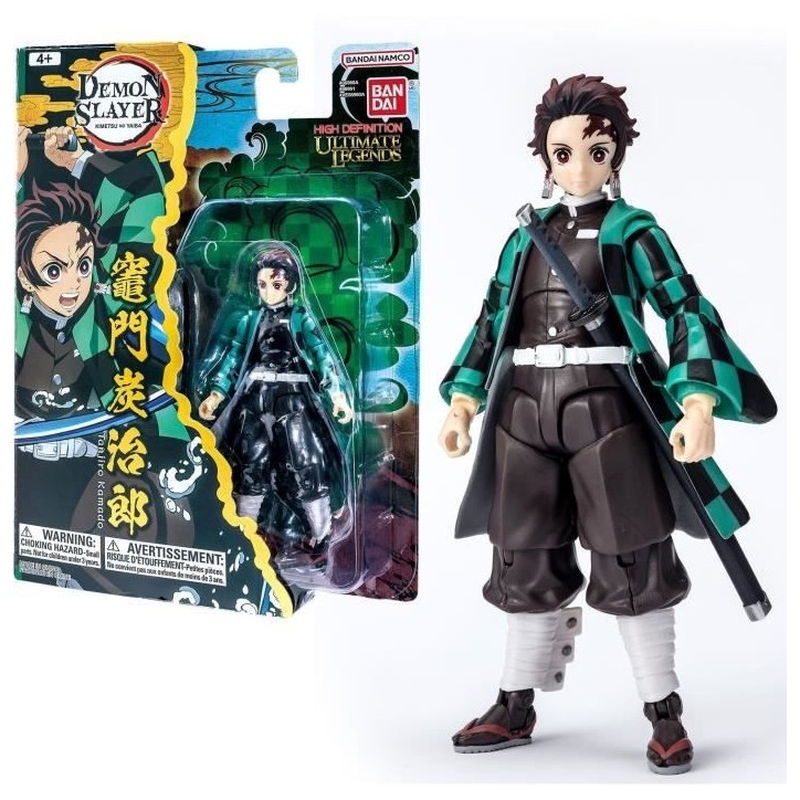 BANDAI - Ultimate Legends HD - Figurine d'action Demon Slayer 12 cm - Tanjiro Kamado - VE88961