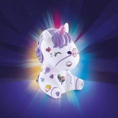 Mini Figurine Lumineuse a Décorer Déco DIY - Loisirs Créatifs pour