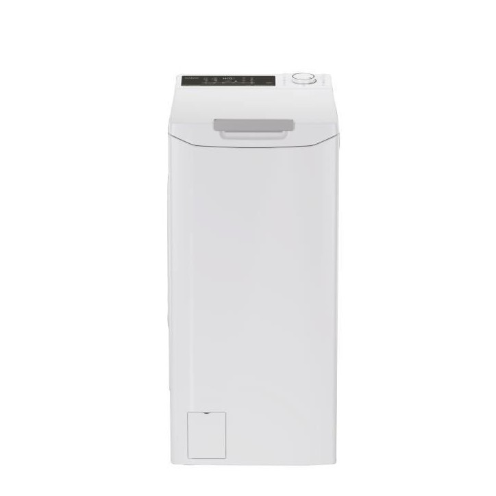 Lave-linge top CANDY TCA274TM4-S ProWash 500 -7 kg - 1200 trs/min - Connecté - Classe B - Blanc Lave-linge top CANDY TCA274TM4-S ProWash 500 -7 kg - 1200 trs/min - Connecté - Classe B - Blanc