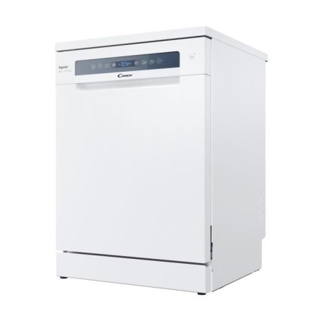 Lave-vaisselle pose libre CANDY CF 4C4F0W? Rapido - 14 couverts - Induction - L60cm - 44dB - Connecté - Blanc