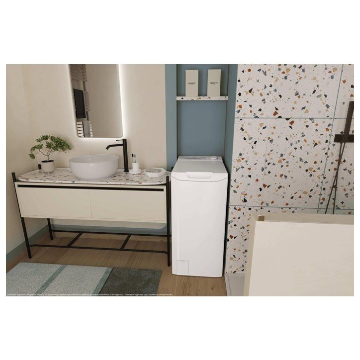 Lave-linge top CANDY EYTC1 272D3-S - 7 kg - 1200 trs/mn - Blanc Lave-linge top CANDY EYTC1 272D3-S - 7 kg - 1200 trs/mn - Blanc