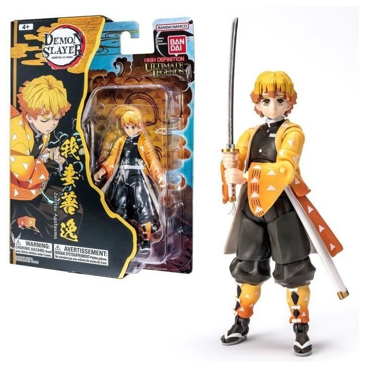 BANDAI - Ultimate Legends HD - Figurine d'action Demon Slayer 12 cm - Zenitsu Agatsuma - VE88962