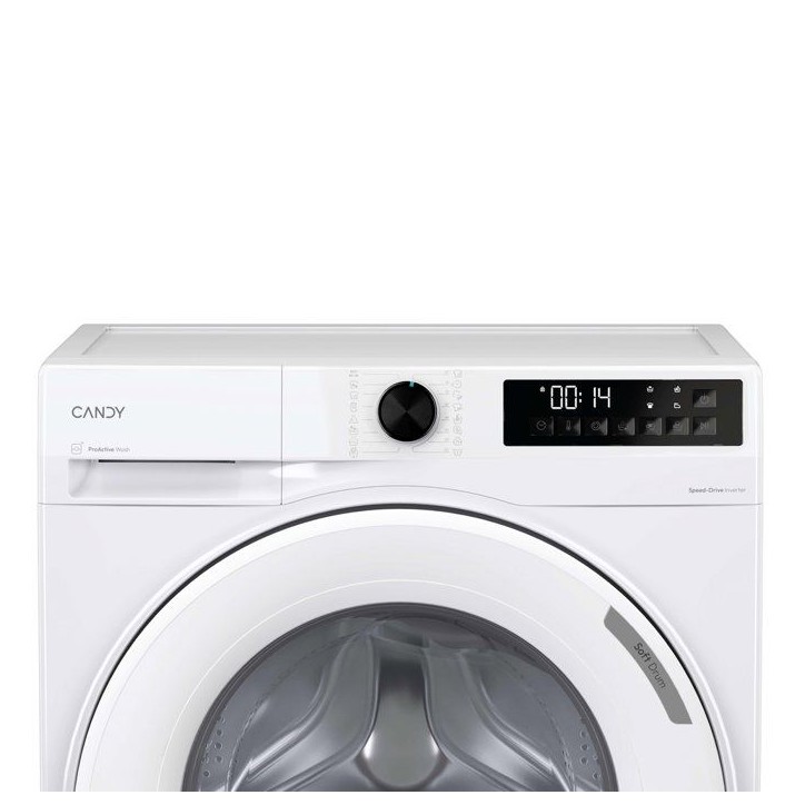 Lave-linge hublot CANDY GD 412L10-S ProWash 300 - 12 kg - 1400 trs/mn - Induction - Vapeur - Classe A -40% - Blanc Lave-linge hublot CANDY GD 412L10-S ProWash 300 - 12 kg - 1400 trs/mn - Induction - Vapeur - Classe A -40% - Blanc