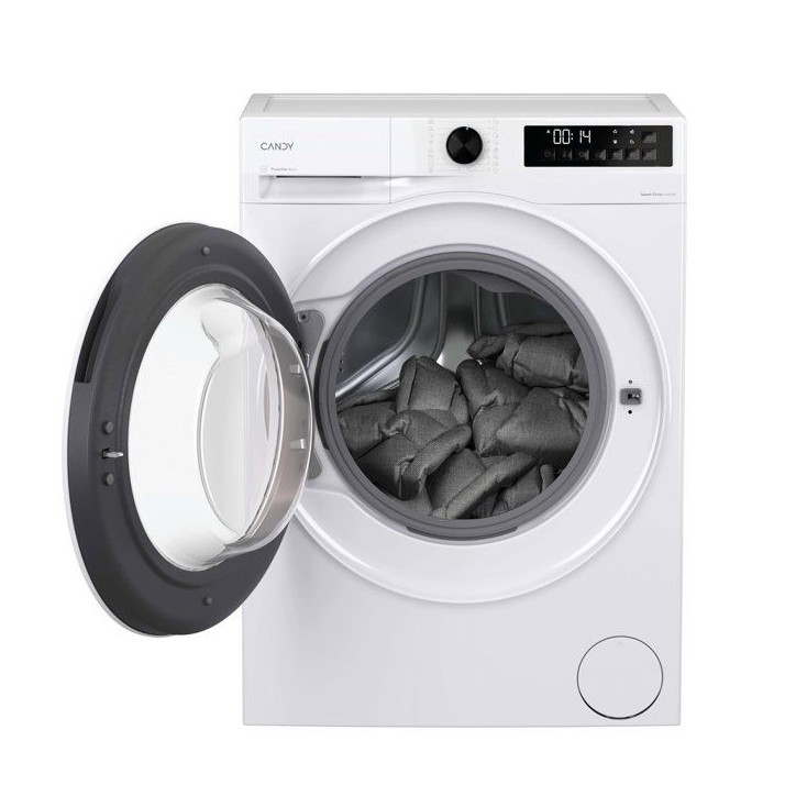 Lave-linge hublot CANDY GD 412L10-S ProWash 300 - 12 kg - 1400 trs/mn - Induction - Vapeur - Classe A -40% - Blanc Lave-linge hublot CANDY GD 412L10-S ProWash 300 - 12 kg - 1400 trs/mn - Induction - Vapeur - Classe A -40% - Blanc