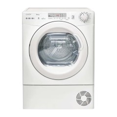 Seche-linge pompe a chaleur CANDY EY EH8N1DE-S - 8 kg - Bac EasyCase -