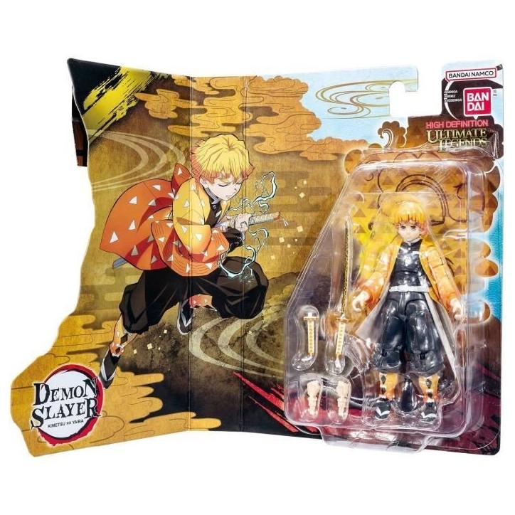 BANDAI - Ultimate Legends HD - Figurine d'action Demon Slayer 12 cm - Zenitsu Agatsuma - VE88962