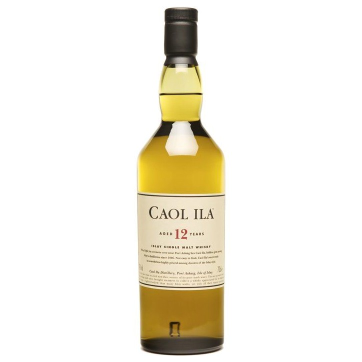 Caol Ila - 12 ans - Single Malt Scotch Whisky - 43.0% Vol. - 70cl- Sans etui