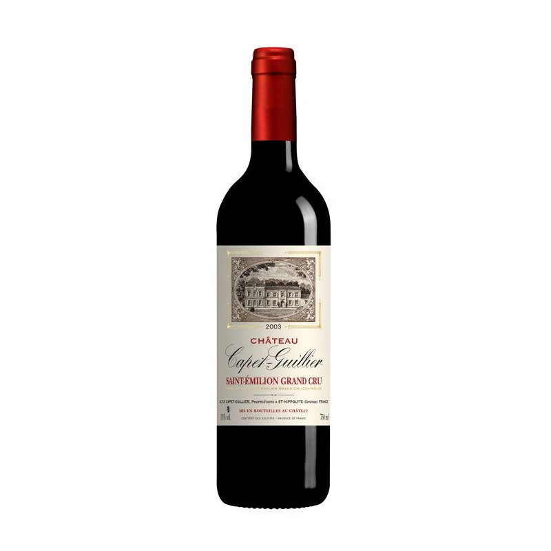 Château Capet Guillier 2003 Saint-Émilion Grand Cru - Vin rouge de B
