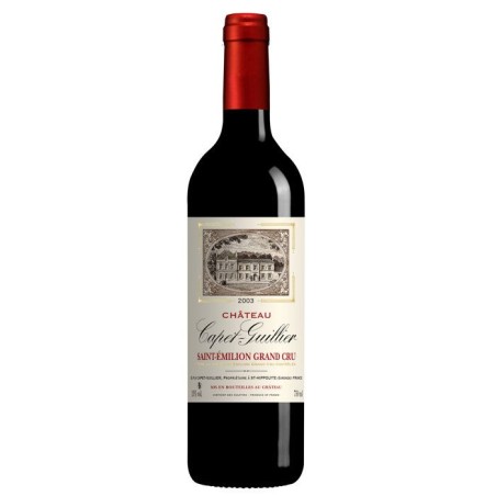 Château Capet Guillier 2003 Saint-Émilion Grand Cru - Vin rouge de B