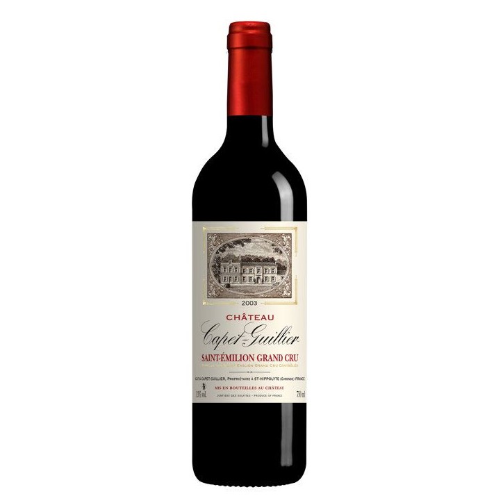 Château Capet Guillier 2003 Saint-Émilion Grand Cru - Vin rouge de Bordeaux