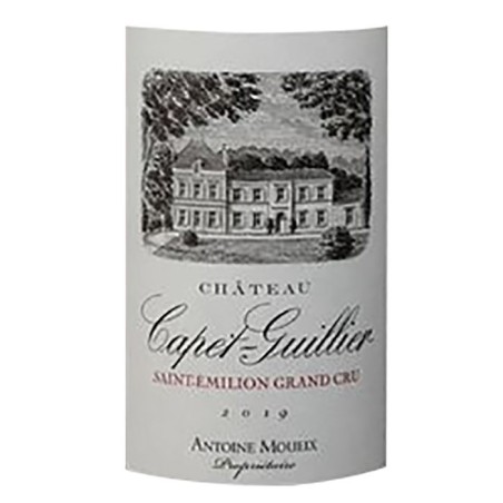 Château Capet Guillier 2019 Saint-Émilion Grand Cru - Vin rouge de Bordeaux