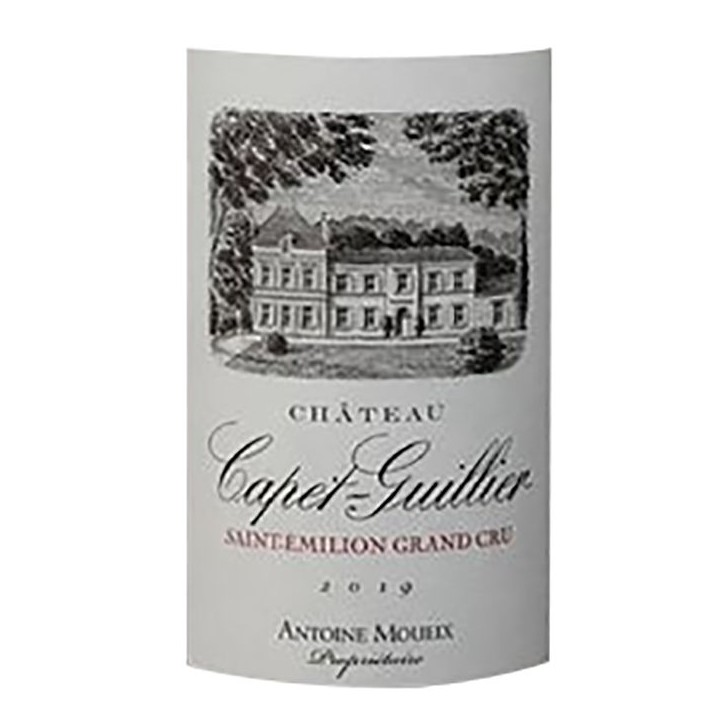 Château Capet Guillier 2019 Saint-Émilion Grand Cru - Vin rouge de Bordeaux