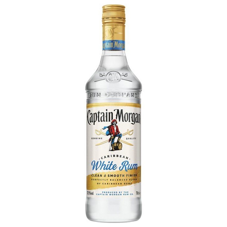 Captain Morgan - White Rum - 37.5% Vol. - 70cl