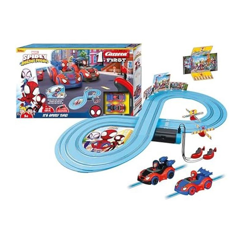 Circuit de course Spidey - It's Spidey Time!, Longueur 2,4 m, Echelle