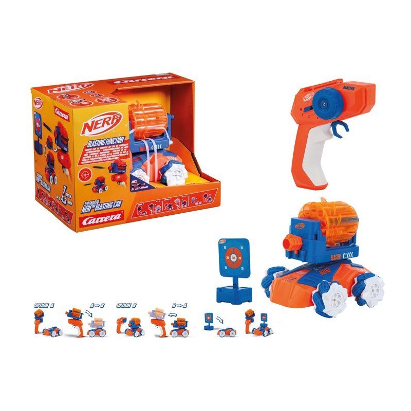 Voiture radiocommandée - CARRERA RC - Nerf RC - Nerf Blasting Car - 7