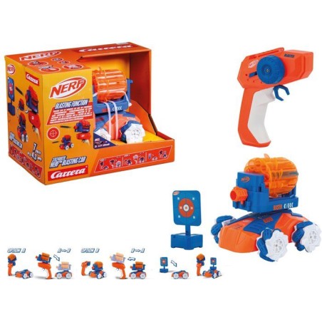Voiture radiocommandée - CARRERA RC - Nerf RC - Nerf Blasting Car - 7