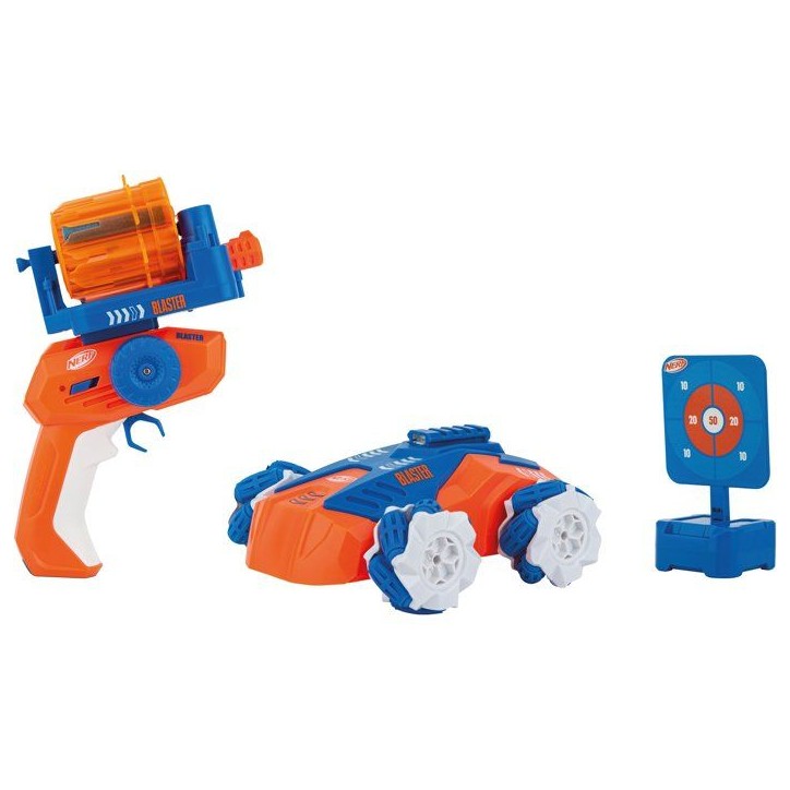 Voiture radiocommandée - CARRERA RC - Nerf RC - Nerf Blasting Car - 7 km/h - Fleches et cibles - Des 6 ans Voiture radiocommandée - CARRERA RC - Nerf RC - Nerf Blasting Car - 7 km/h - Fleches et cibles - Des 6 ans
