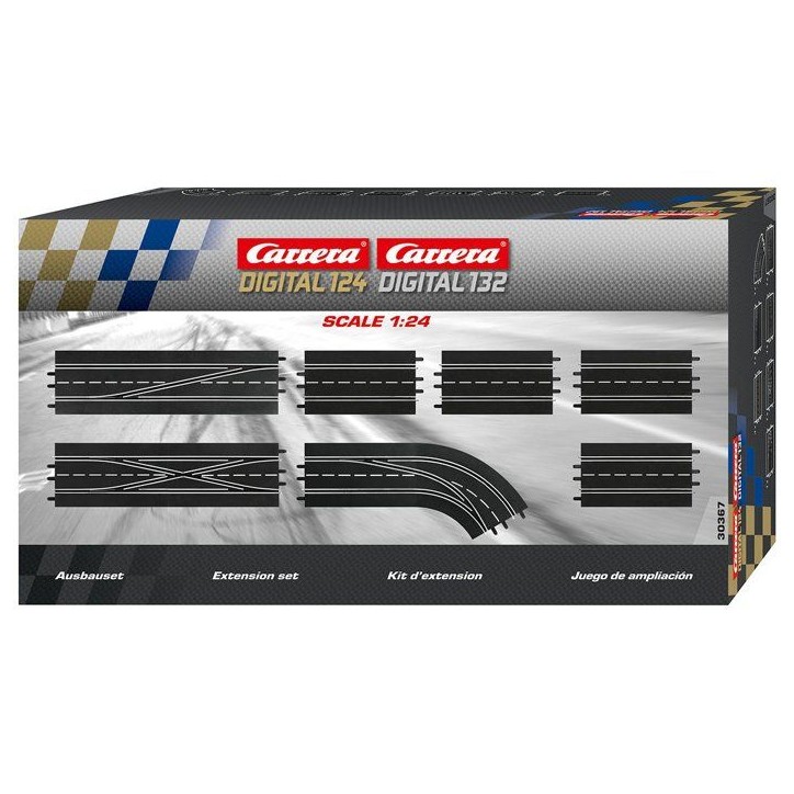 Accessoires de circuit électrique - CARRERA Digital 132 - Pack d'extension de circuit - Des 8 ans Accessoires de circuit électrique - CARRERA Digital 132 - Pack d'extension de circuit - Des 8 ans
