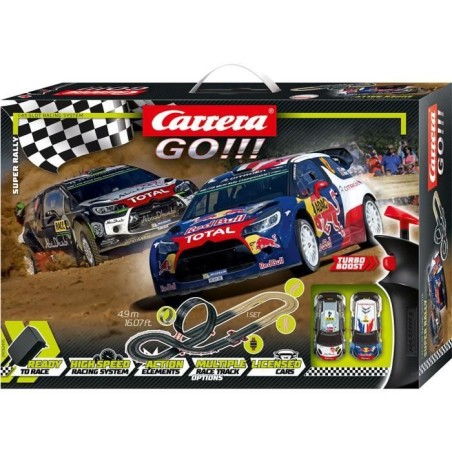 Circuit Carrera Go!!! - CARRERA-TOYS - Super Rally - Adulte - Marron -