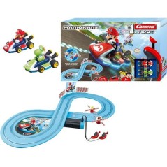 Circuit Mario Kart - CARRERA-TOYS - Coffret complet avec 2 voitures t