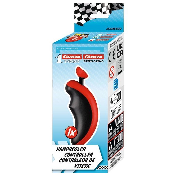 Accessoires de circuits - CARRERA First - Manette régulateur de vitesse - Des 3 ans Accessoires de circuits - CARRERA First - Manette régulateur de vitesse - Des 3 ans