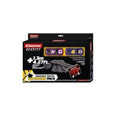 Kit d'extension circuit et voitures - CARRERA GO!!! - Extension set 2 - 2 voitures Nascar - Échelle 1:43 - Des 6 ans