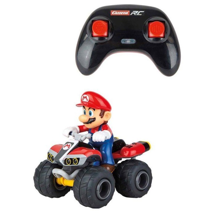 Quad Mario voiture télécommandée, 2,4 GHz, Echelle 1:20, CARRERA Mario Kart™, Des 6 ans Quad Mario voiture télécommandée, 2,4 GHz, Echelle 1:20, CARRERA Mario Kart™, Des 6 ans